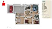 Grundrissvisualisierung, EG - 