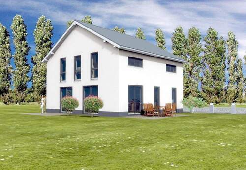 P2.jpg - Niedrigenergie Architektenhaus als Ausbauhaus