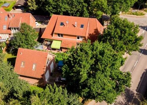 Luftbild - 3-Zi. Wohnung im ersten Stock von Privat