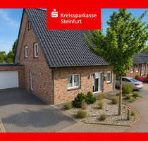 Familienglück in jungem Wohngebiet - mit Kamin, überdachter Terrasse und zusätzlichem Spitzboden - Ochtrup