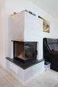 Kamin im Wohnzimmer - 