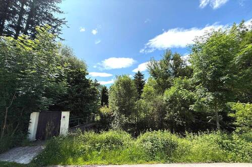 Titelbild - Ruhiges Naturidyll in Dachau-Süd: 2.376 m² Gartenland mit Zugang über eigene Fußgängerbrücke