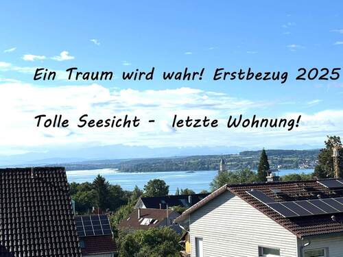 Dachgeschoss Seesicht - 4 Zimmer Etagenwohnung in Überlingen