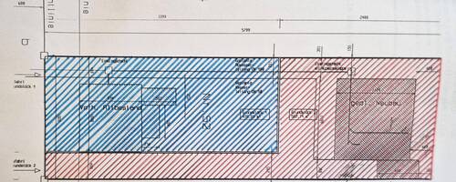 Lageplan Grundstück (blau gekennzeichnet) - Grundstück in Berlin zum Kaufen