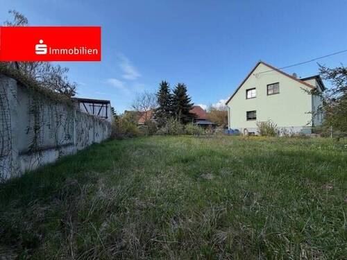Ansicht von der Strasse - Grundstück in Erfurt zum Kaufen