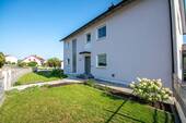Garten mit Edelstahlzaun - 