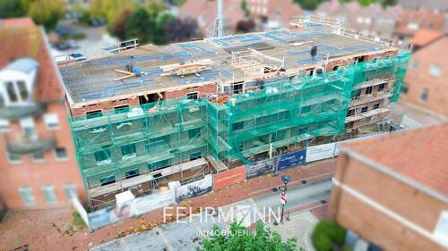Aktueller Baufortschritt - Etagenwohnung mit 92,90 m² in Haren zur Miete