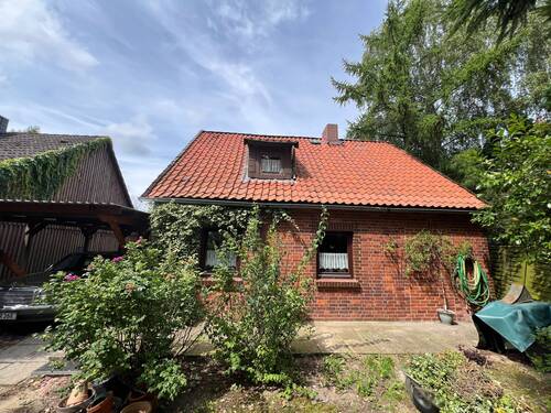 Rückansicht - 4 Zimmer Einfamilienhaus zum Kaufen in Nahrendorf