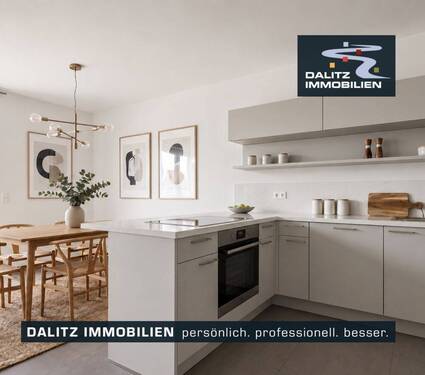 Küche - Großzügig & modern: 2-Zi.- Wohnung (vermietet)