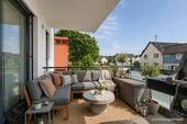 Terrasse - Etagenwohnung mit 75,60 m&sup2; in Bornheim zum Kaufen
