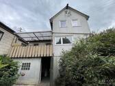 Ansicht von hinten - * Ihr Neubau-Projekt ? * oder * Opa & Omas Häuschen mit herrlichen Garten zum Sanieren *