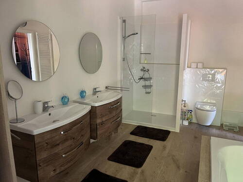 Vollbad 1.WE ebenerdige Dusche - 