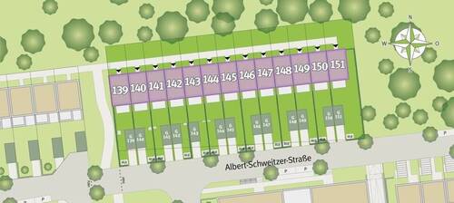 Leverkusen - Zuckerberg EFH - Lageplan 2BA - 5 Zimmer Reihenmittelhaus in Leverkusen