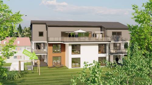 Rückansicht - 3 Zimmer Etagenwohnung zum Kaufen in Völklingen