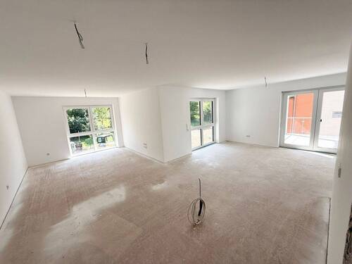 Blick Wohnzimmer, Esszimmer, Küche - 