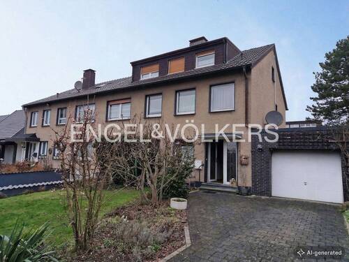 [KI-optimiertes Foto] Willkommen im neuen Zuhause - Willich: 1-2 Familienhaus mit Modernisierungsbedarf: 7 Zimmer, Garten, Terrasse & Balkon