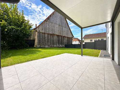 Terrasse_Garten - 3 Zimmer Etagenwohnung zum Kaufen in Dietingen / Irslingen