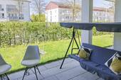 Terrasse Ausblick - 4 Zimmer Etagenwohnung in Augsburg