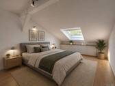 Schlafzimmer Visualisierung - 2 Zimmer Etagenwohnung zum Kaufen in Kaiserslautern