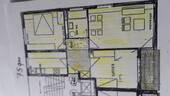 Wohnungsplan - Etagenwohnung mit 75,00 m&sup2; in Nürnberg zum Kaufen