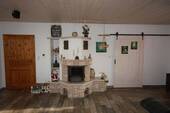 Wohnzimmer mit Kamin - 
