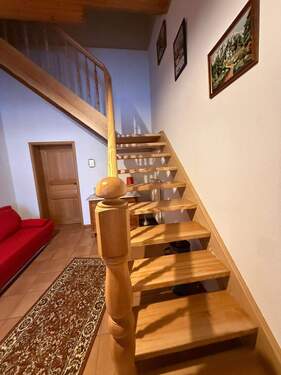 Vorraum mit Treppe zum Dach WHG 2 - 
