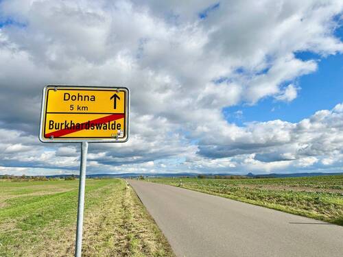 Haus ist nur wenige Minuten von der Dresdner Stadtgrenze entfernt - 