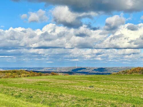 Lage am Rande eines Naturschutzgebiets mit Blick auf Elbhang und Fernsehturm - Doppelhaushälfte mit 128,00 m&sup2; in Müglitztal zum Kaufen