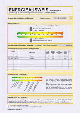 Verbrauchsausweis - 