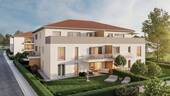 ansicht_k3_3 - HAUS 3; 7TÄLER WOHNEN Dietfurt: Neubau 3-Zimmer-Obergeschoss-Wohnung mit Aufzug u. Tiefgarage (provisionsfrei)