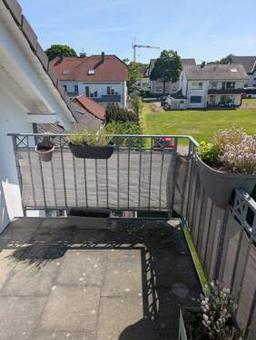 Blick v. Balkon - 3 Zimmer Etagenwohnung in Arnsberg