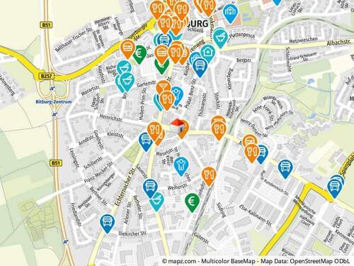 Geolyzer Kartenausschnitt - 