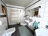 Badezimmer im Erdgeschoss - 