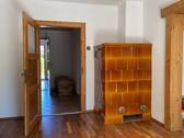 Esszimmer mit Kachelofen - 