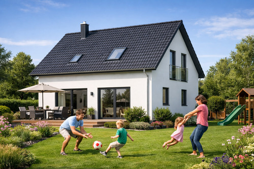 DUMAX SD 110 - Modernes Neubau-Satteldachhaus in Wagenfeld - Zeitlos wohnen mit Zukunft