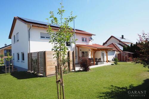 Rückansicht - 5 Zimmer Einfamilienhaus in Dischingen