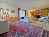 Wohnzimmer - 6 Zimmer Einfamilienhaus zum Kaufen in Schüttorf