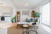 Wohnbereich - Terrassenwohnung mit 42,00 m&sup2; in Dessau-Roßlau zum Kaufen