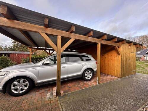 Abstellraum und Carport - perfekte Kombi - 