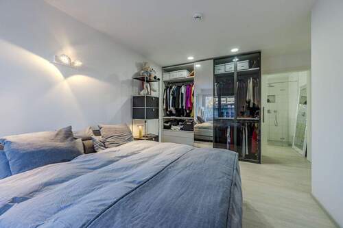 Schlafzimmer mit Bad en Suite - 