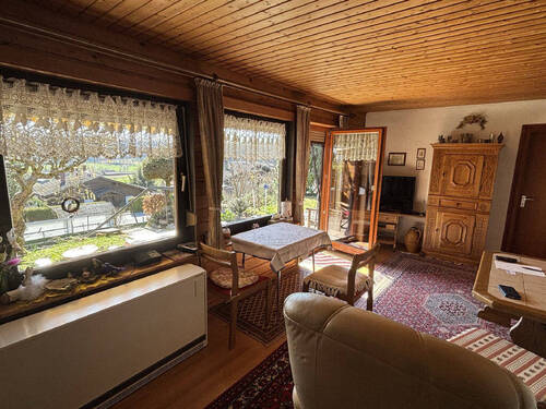 Wohnzimmer mit Terrassenzugang - 