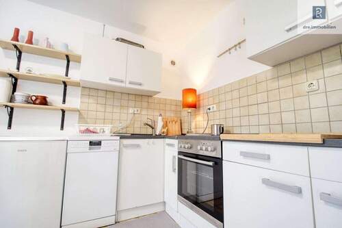 Kompakte Küche in Einliegerwohnung - 