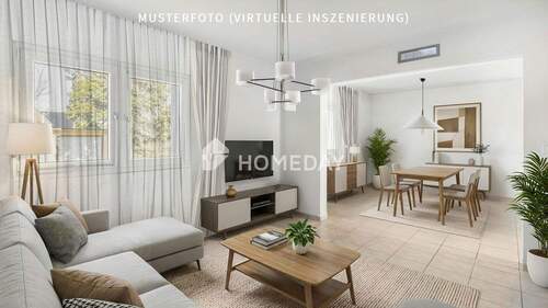 EG Wohnzimmer 2-Musterfoto (virtuelle Inszenierung)7 - 