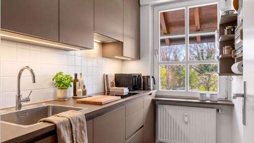 Küche – Staging - 2 Zimmer Etagenwohnung in München