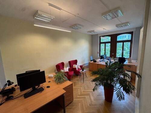 Büroraum 1 - Repräsentative Büroräume im hippen Frankfurter Bahnhofsviertel - All-in-Miete