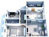 Grundriss 1 + 2 Obergeschoss - 