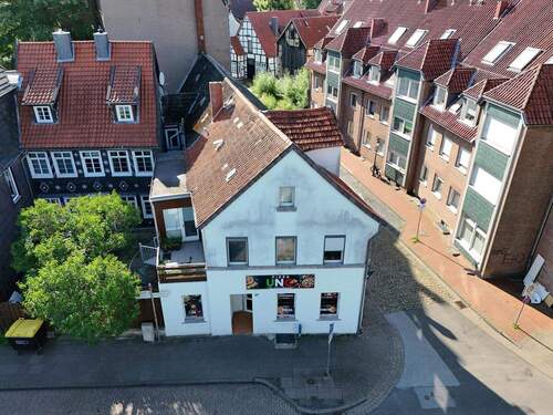 Außenansicht - Mehrfamilienhaus, Wohnhaus mit 96,00 m&sup2; in Minden zum Kaufen