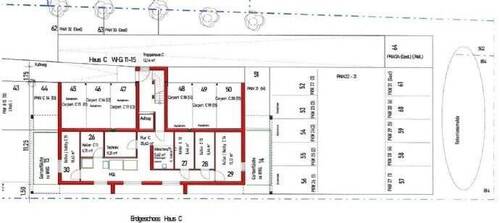 Erdgeschoss mit Keller und KFZ-Stellplätzen - 