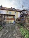 vom Garten aus - 6 Zimmer Reihenmittelhaus in Ansbach