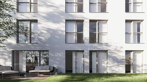 Visualisierung Seiten- / Gartenansicht - 